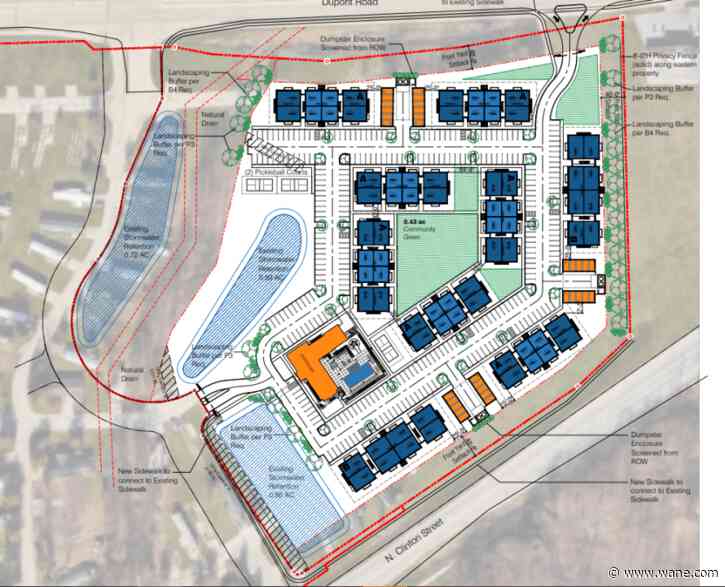 More than 200 townhomes proposed on East Dupont Road at North Clinton Street.
