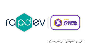 RapDev Named Datadog Partner of the Year; Announces Launch of 4 New Products on Datadog Marketplace
