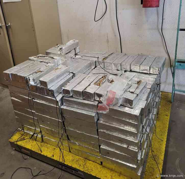 Six hundred pounds of meth found in semi-truck's roof panels at border crossing