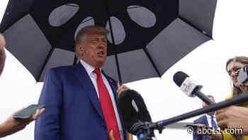 Trump gives statement after pleading not guilty during arraignment | LIVE COVERAGE