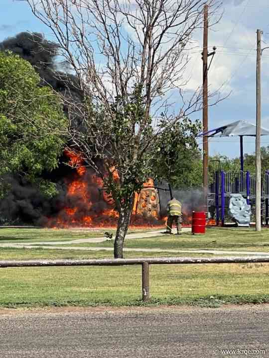Clovis park fire 'looks like it was intentionally done'
