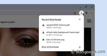Google Chrome officially removing the download bar for a new tray UI