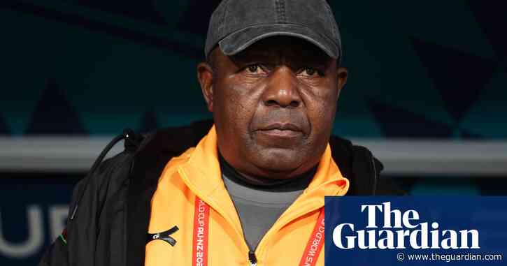 Fifa investigating claims Zambia coach rubbed player’s chest at World Cup