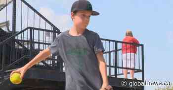 Special connection ties Delisle Pride softball team with Ontario bat boy