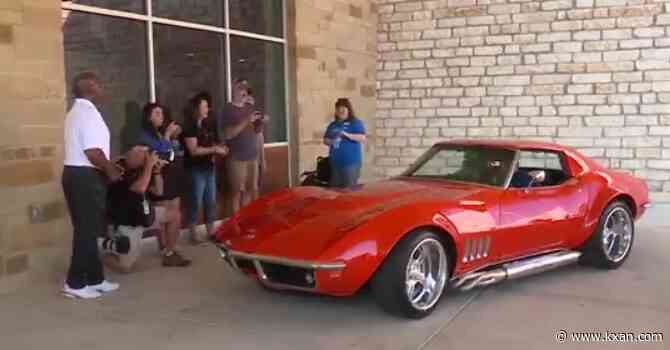 Bee Cave teen gets his wish to ride in old-school Corvette