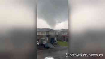 Tornado touches down in Ottawa's south end