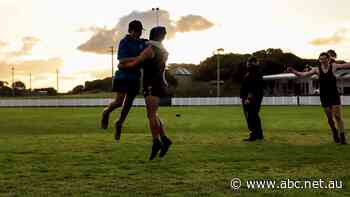 In one of the smallest football competitions in Australia, even the ABC is forced to fill in