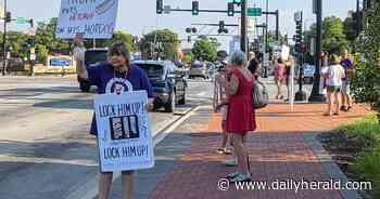 'Not Above the Law' effort over Trump leads to Mount Prospect site