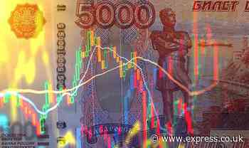 Ruble dips to record 17-month low as Putin warned of looming currency free fall