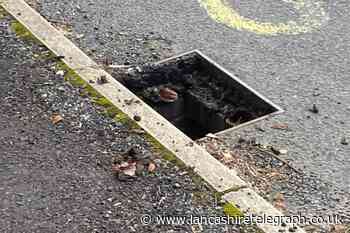 Outrage as several metal grates stolen from Accrington