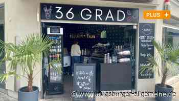 Das Café 36 Grad bietet Erfrischungen, Kaffee, Cocktails in Sichtweite des Kö