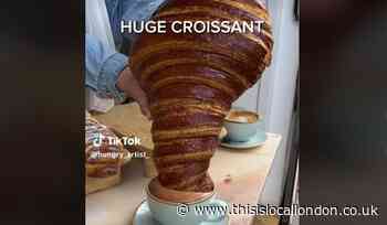 Camden baker's giant croissant for 8 goes viral on TikTok