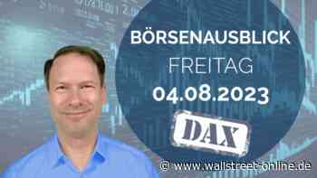 DAX-Morgenanalyse: Schwacher DAX vollzieht Bodenbildung, Apple Amazon raus