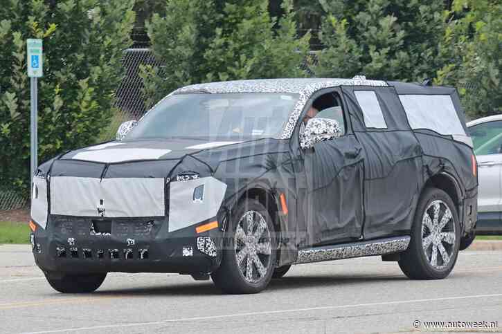 Elektrische Cadillac Escalade IQ gespot