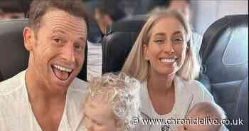Stacey Solomon fans spot 'rude' behaviour on plane in family holiday photo