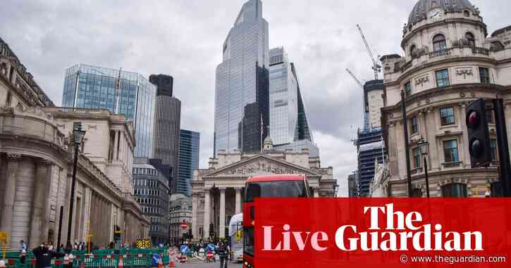 UK economy caught ‘in low-growth trap’, warns Hunt after latest interest rate rise – business live