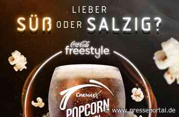 Exklusiv für's Kino: CinemaxX und Coca-Cola kreieren neue Geschmacksrichtungen