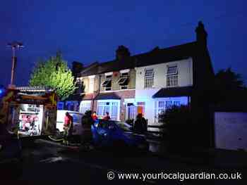 Alderton Road Croydon: Man rescued from house fire