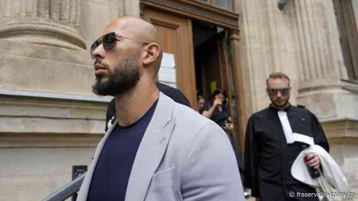 Influencer Andrew Tate released from house arrest while he awaits human trafficking and rape trial