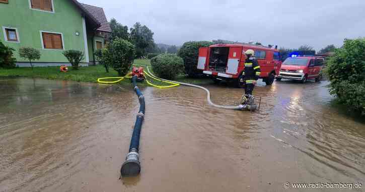 Überflutungen nach Starkregen im Süden Österreichs