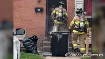Dog blamed for $5,000 kitchen fire in London