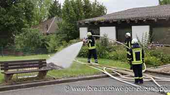 Brand in Binder: Hausbewohnerin wird leicht verletzt