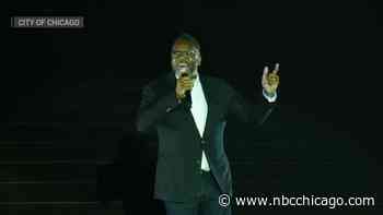 WATCH: Mayor Brandon Johnson introduces Billie Eilish to roaring crowd at Day 1 of Lollapalooza