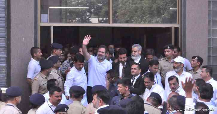 Indien: Urteil gegen Oppositionsführer Gandhi ausgesetzt