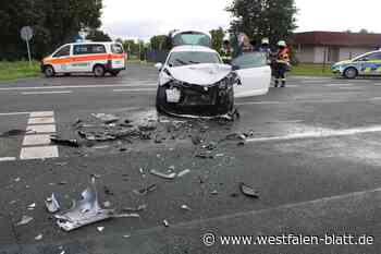Stemwede: Zwei Fahrer bei Unfall verletzt