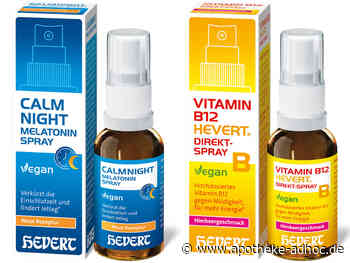 CalmNight Melatonin Spray und Vitamin B12 Hevert Direkt-Spray