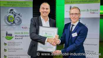 Lean & Green Award: Die Preisträger des Jahres 2023 stehen fest