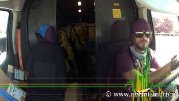 Video shows suspect in $50,000 Amazon cargo heist driving stolen van in Miami-Dade