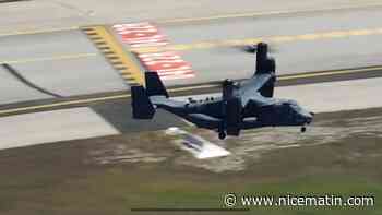 Il décolle comme un hélicoptère et vole comme un avion: quel est cet étrange appareil aérien filmé à l'aéroport de Nice?
