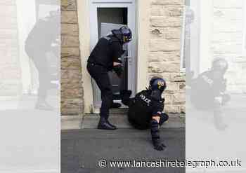 Man arrested after police execute drugs raid in Accrington