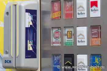 Stemwede: Unbekannter bricht Zigarettenautomat auf