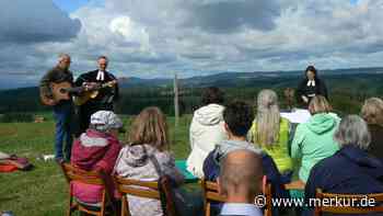 Besinnlicher Almgottesdienst oberhalb von Peiting zum Auftakt der Predigtreihe „Mensch Eva“