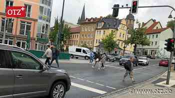 Ampel-Grün für Fußgänger am Jenaer Johannisplatz wieder entschärft