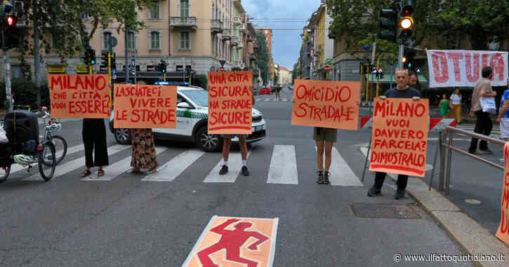 “Limite di velocità a 30 km/h, cosa stiamo aspettando?”: l’appello a Sala dal presidio per il 18enne travolto a Milano