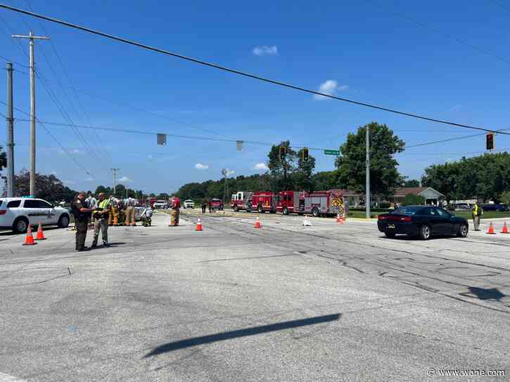 Officers investigate fatal motorcycle crash on Allen-Whitley county line