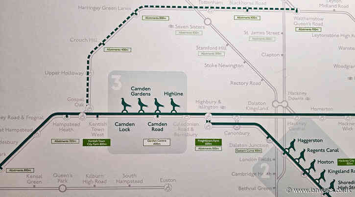 A tube map for pigeon poo – the Guano Line