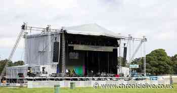 28 pictures showing behind scenes at Newcastle LooseFest as it prepares to welcome 60,000 music fans