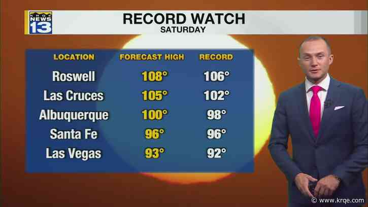Record heat returns this weekend