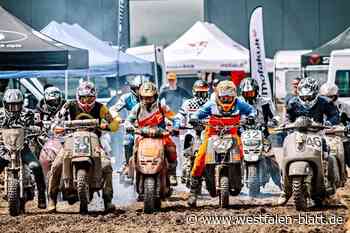 „Matscho-Karatscho“:  Vespas wühlen sich durch den Schlamm