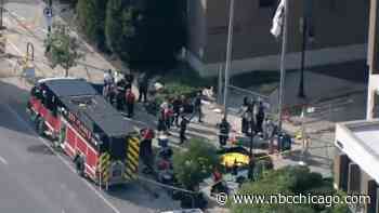 Authorities investigating suspicious package at Des Plaines police station