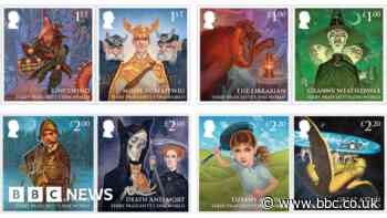 Stamps celebrate Terry Pratchett's Discworld saga