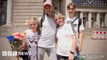 Ukraine war: Family reunited 18 months after tearful goodbye on Platform 5