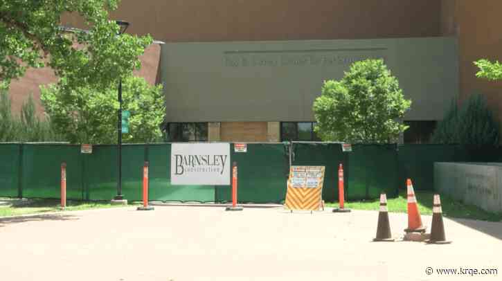 Repairs underway at National Hispanic Cultural Center following crash