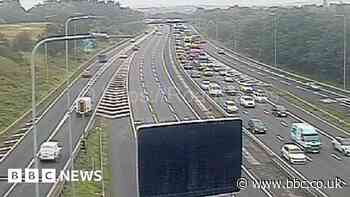 M62 crash: Driver killed and two injured near Rochdale
