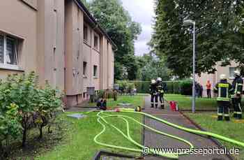 FW-MH: Zimmerbrand in Mülheim Styrum, zwei Verletzte