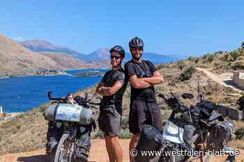 Zwei Salzkottener auf Radtour durch Europa: kein Gedanke ans Aufgeben